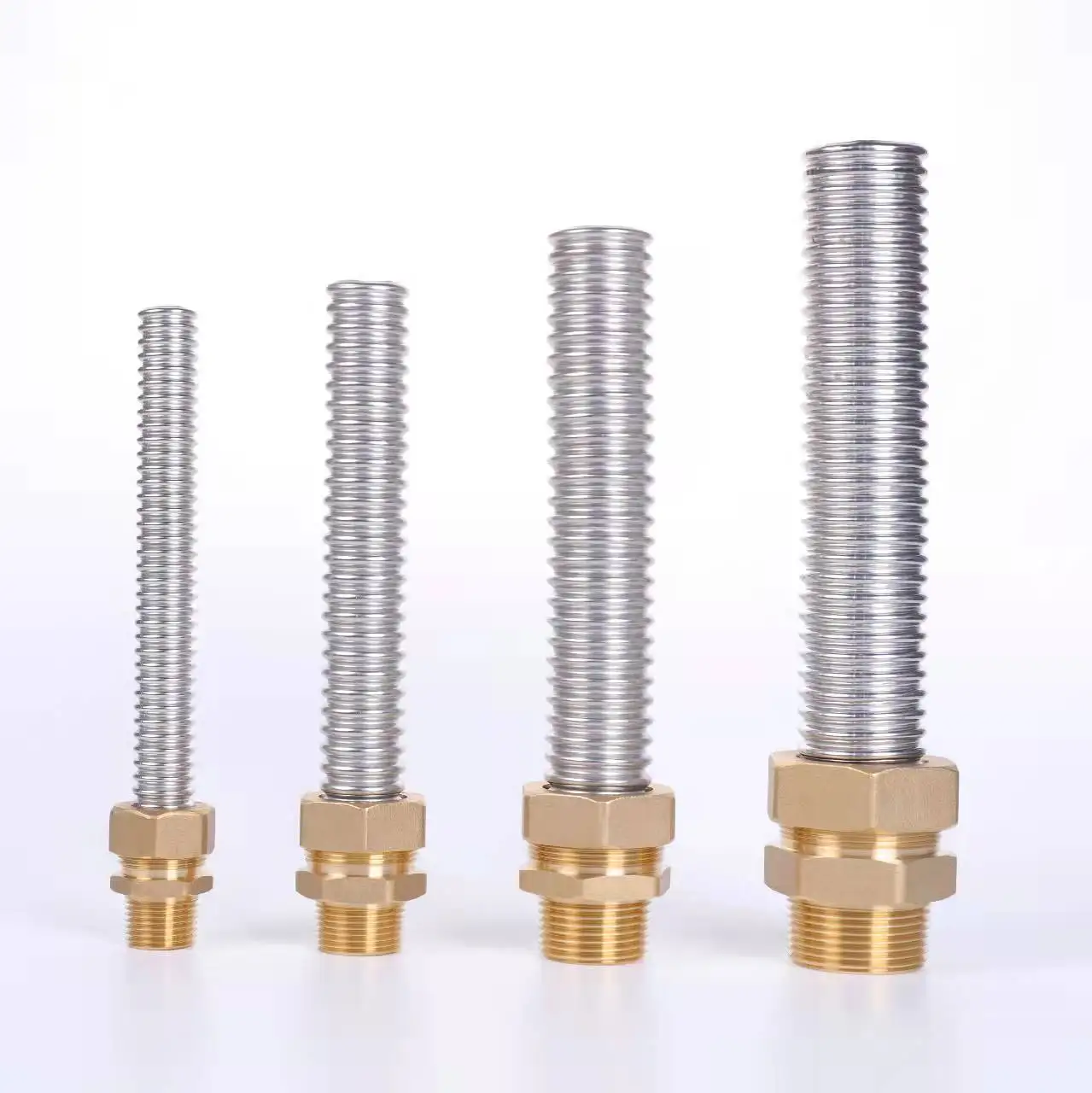 Высококачественная гофрированная водопроводная труба CSST из нержавеющей стали 304 гибкий металлический водяной шланг