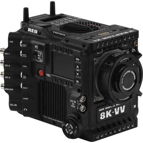 RE D DIGITAL CINEMA V-RAPTOR XL [X] 8K VV Camera (Gold Mount)