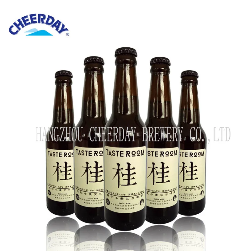 
Taste Room OEM Alc5.6% 330ml Osmanthus Fragrans Wheat Ale Craft Beer 