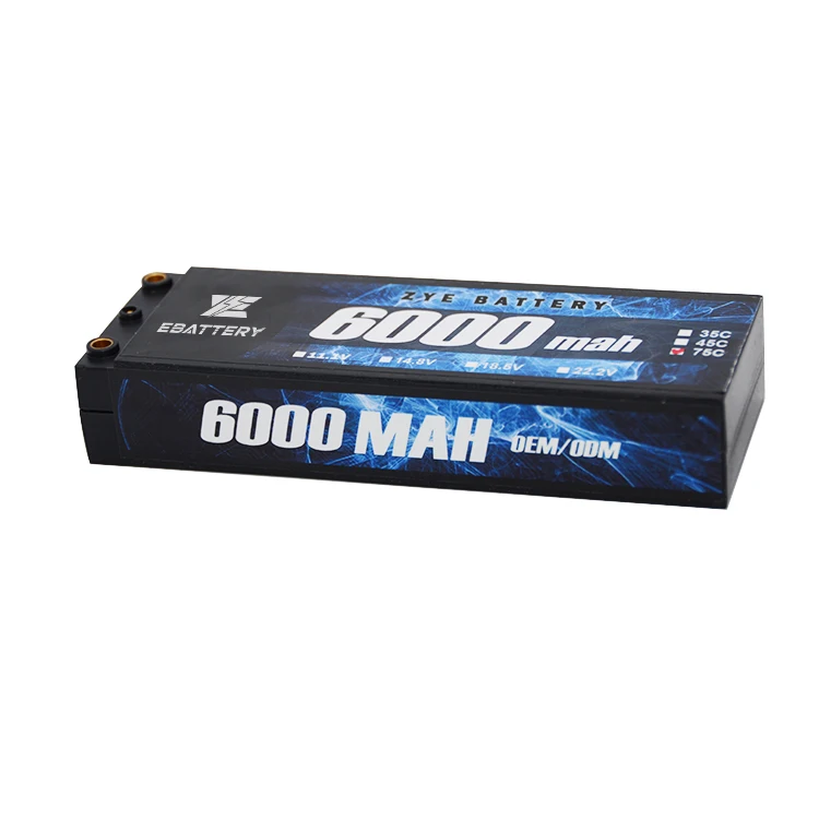 Оптовая продажа 6000 мАч 7 4 В 2s 3s 6s rc вертолет battery2s lipo батарея