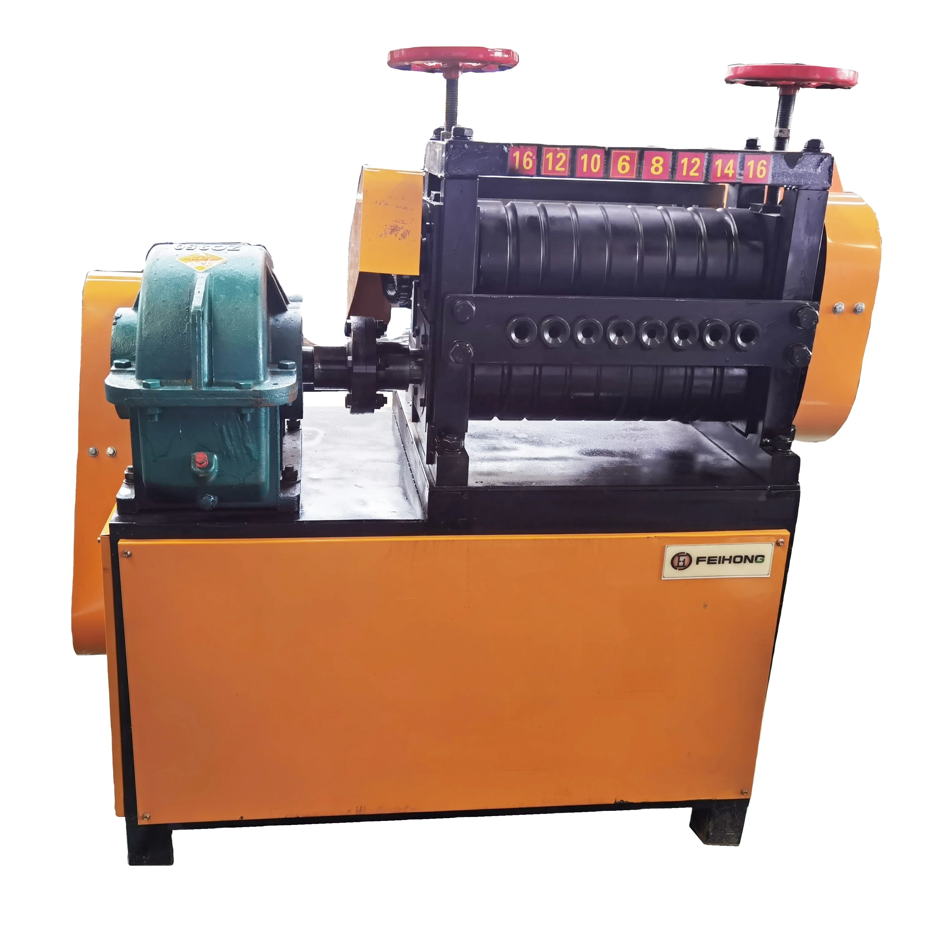 Metal Straightening Machinery  10-25 mm Scrap Steel Bar Straightening Machine