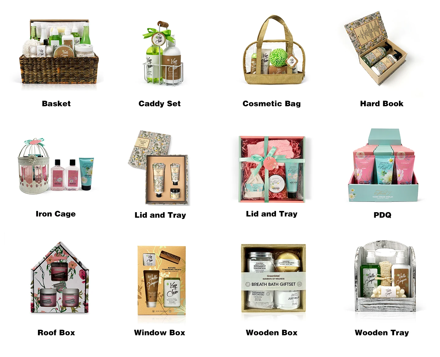 Global Wholesale Customizable  Fragrance Oil Perfume Spa Lavender Series Wire Caddy Bath Spa Gift Set  for Home Relaxation