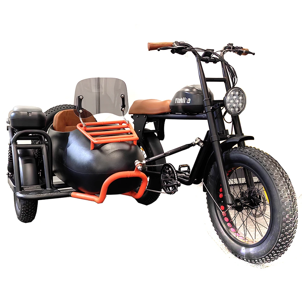 motorcycles electric 48V 20ah lithium battery with 500w rear hub motor electric bike 3 wheel bicycle fat bike fat bike electric