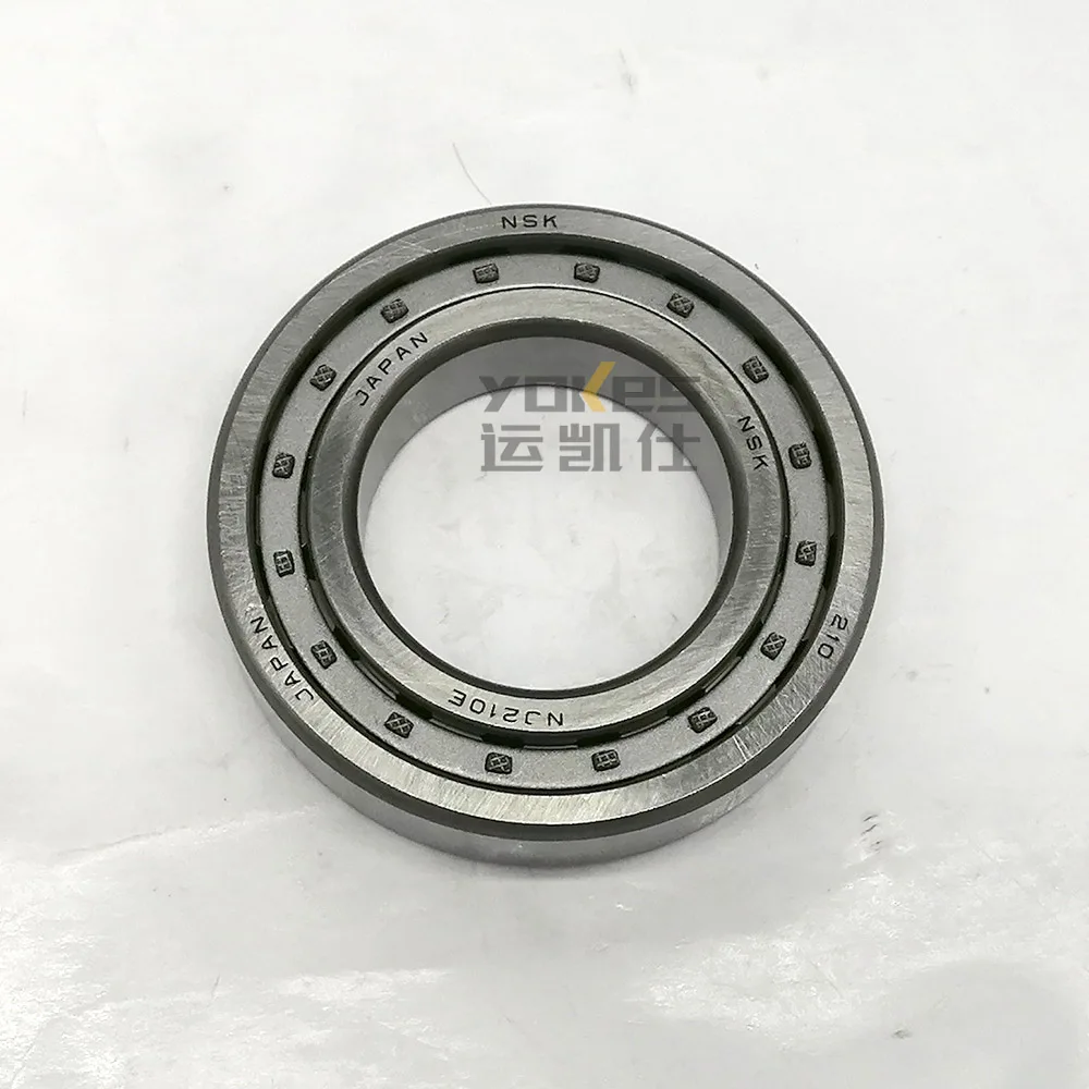 NJ210E Cylindrical roller Bearing NJ210 NJ210EM Excavator Accessories Engine Parts