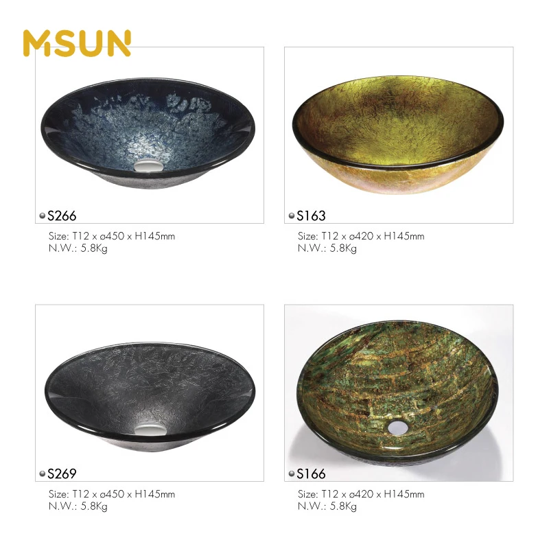 Tempered oval matt glass blue bathroom basin price glass basin