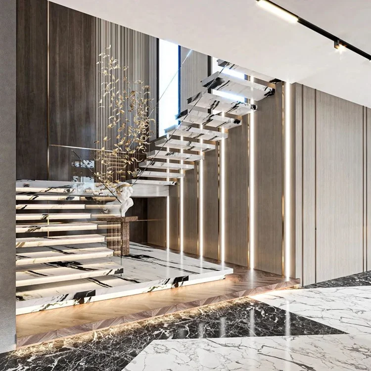 wholesale china stone black veins white marble floor wall pavers marble tiles kitchen countertops panda white marble