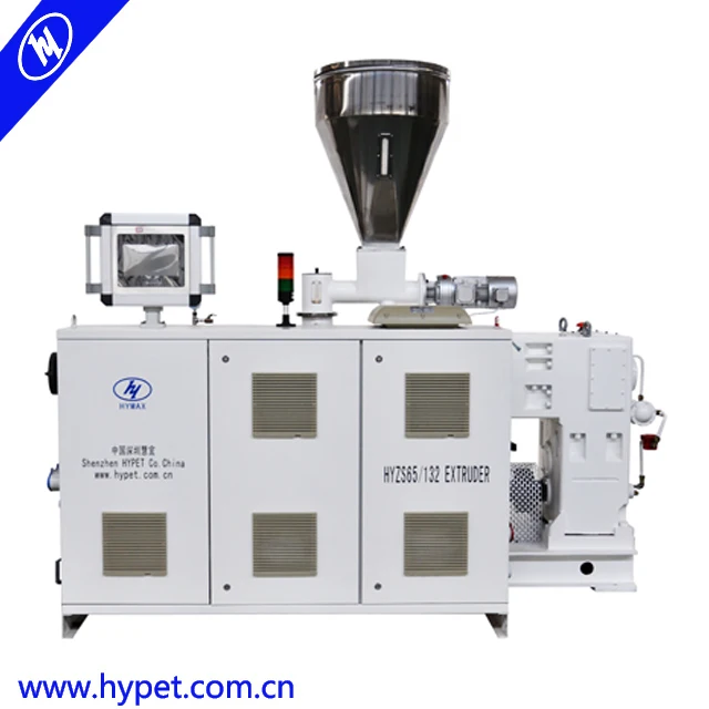 PVC Cable Duct production line with vertical gear box for twin screw extruder machine PVC profile making machine