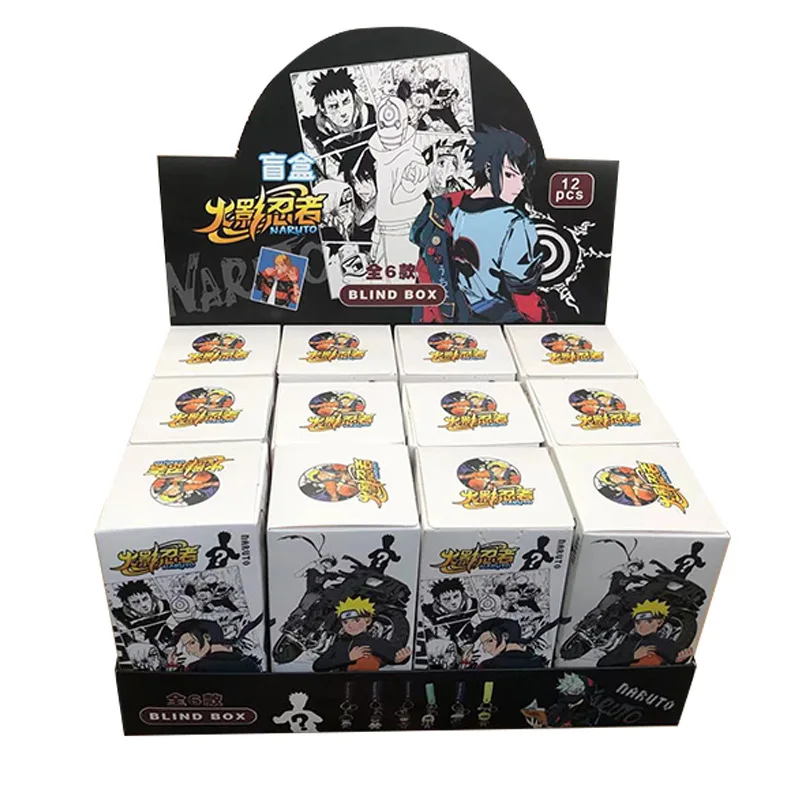 Blind box hand toy N-aruto O-ne piece key chain play blind box o-ne piece