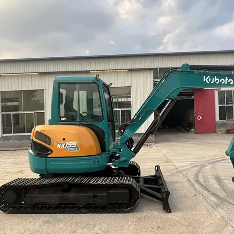 Used Kubota mini Excavator Japan Machine KX155 With Cheap Price Second Hand Excavator High Quality