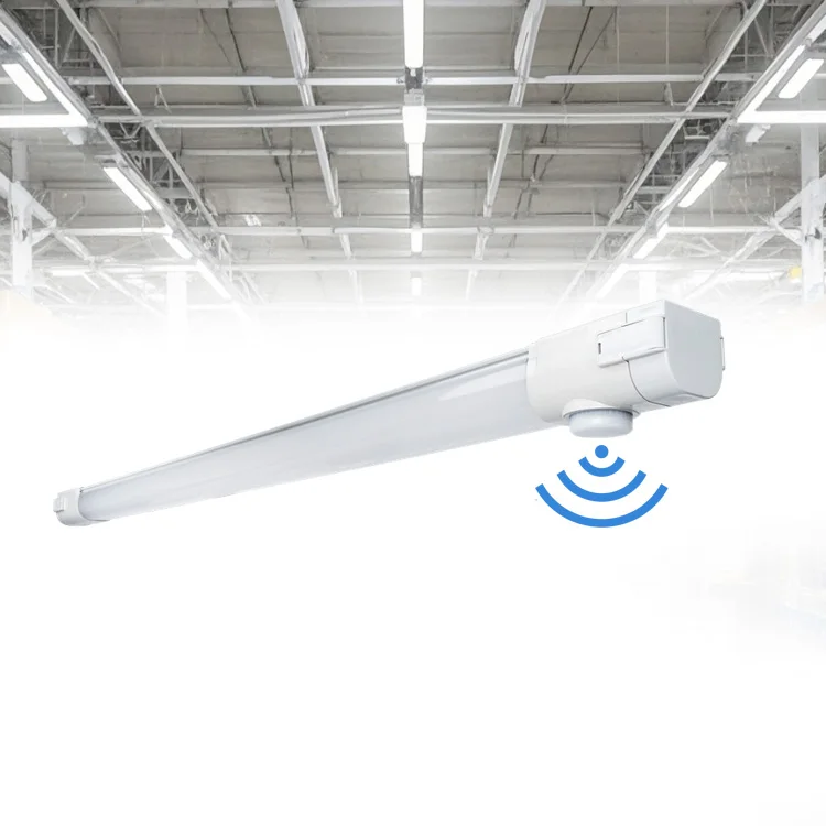 High Perfomance Ip65 Pc Housing Cct Wattage Adjustable Dimmable Sesnor 2ft 4ft 5ft Light Sensor Motion Led Triproof Light