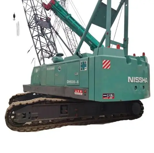 Popular Brand 50 ton 75 ton Crawler Crane Track Chain 150 Ton Crawler Cranes NISSHA
