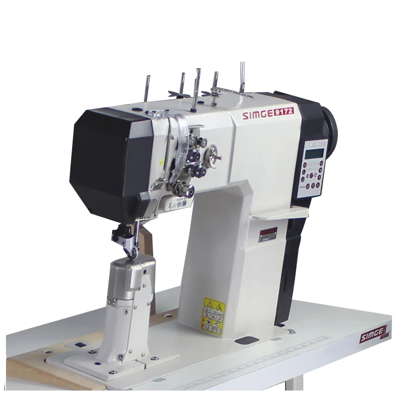 SI-9172 Double needle industrial computerized sewing machine used in shoe making