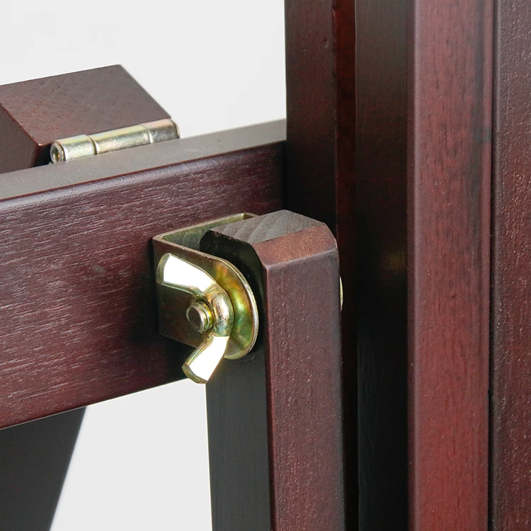 Многофункциональная художественная поставка маленький вяза из Букового дерева настольный деревянный дисплей художник треугольный мольберт в рамке для рисования