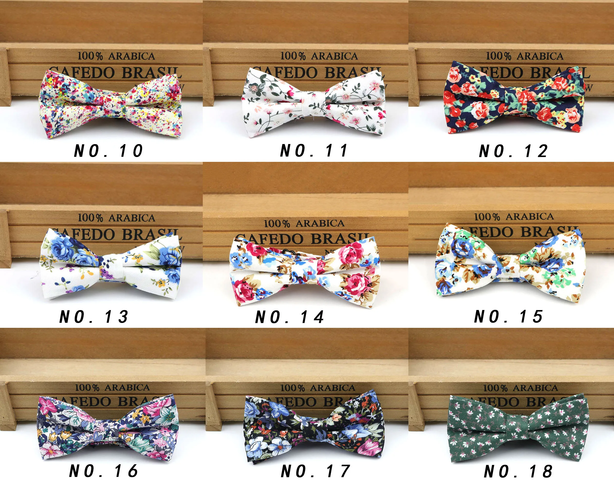 Classic Baby Kid Bow Ties Boy Children Pre Tie Tuxedo Bowties Floral Necktie Cotton Butterfly