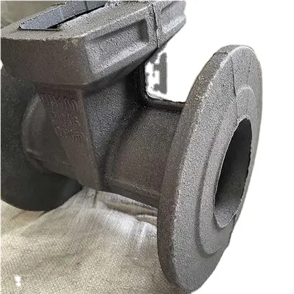 China Foundry Supplier Cast Steel Iron Gate Valve Body Resin Sand Casting
