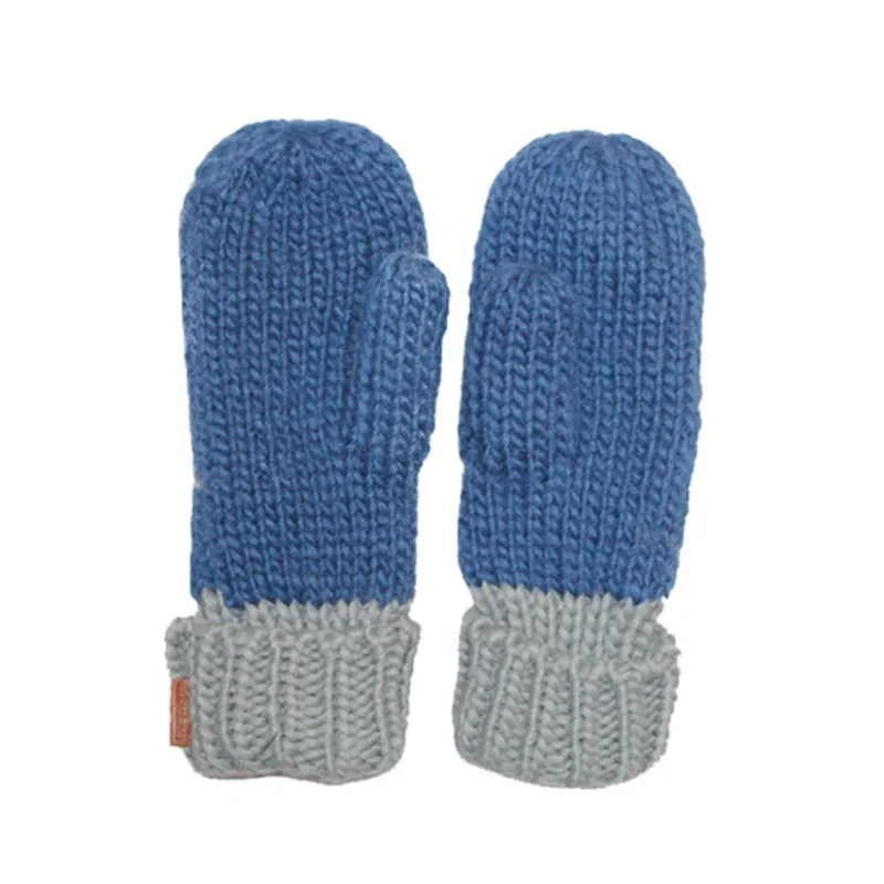 Рекламный подарок, индивидуальный логотип, акриловые вязаные рукавицы, перчатки с полярным флисом