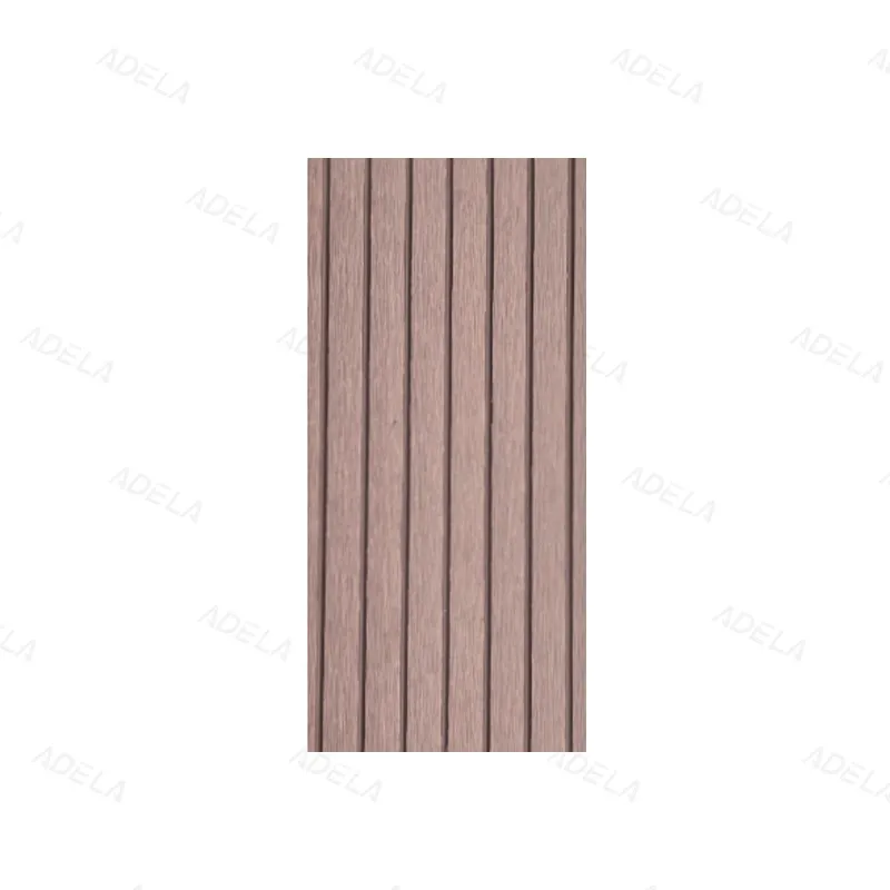 High density decorative fluted boards wall cladding wpc outdoor wall panel