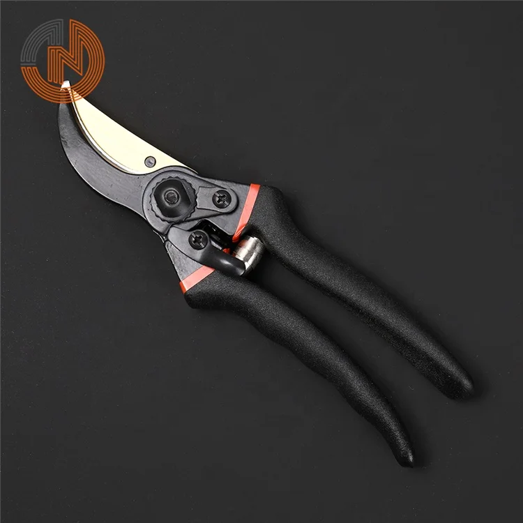 Wholesale SK5 carbon steel garden manual 9 inch hand pruning scissors gardening pruner shears shearing