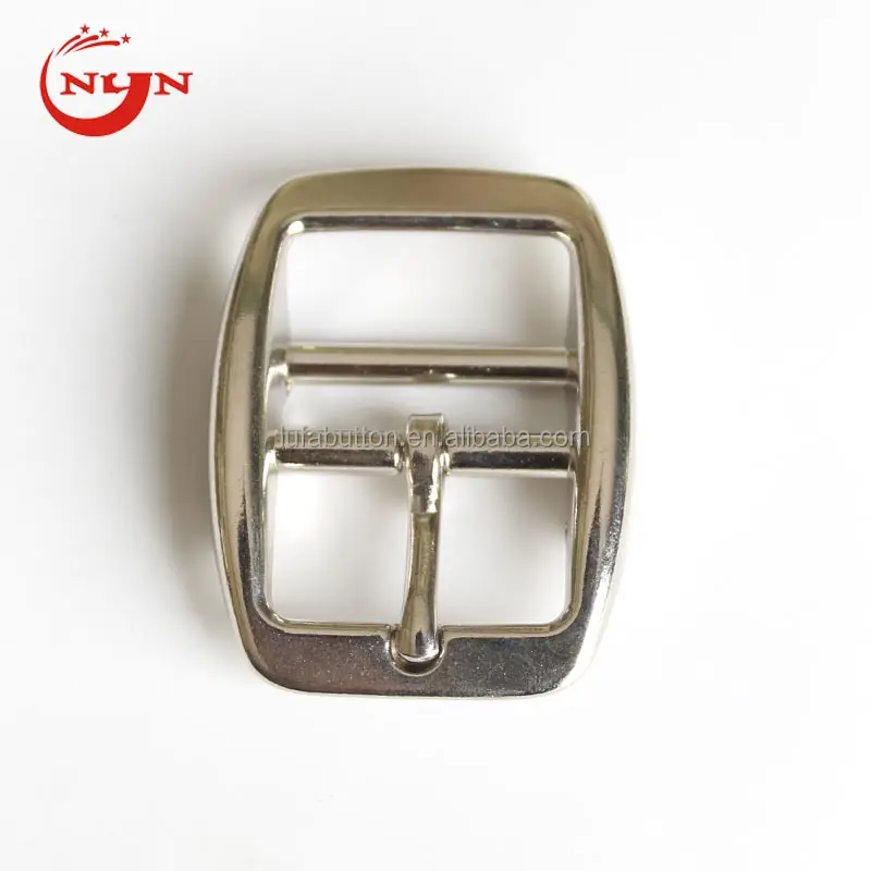 Good Quality Leather Center Roller Double Bar Buckles Die Cast Belt Adjustable Strap Buckle Bags