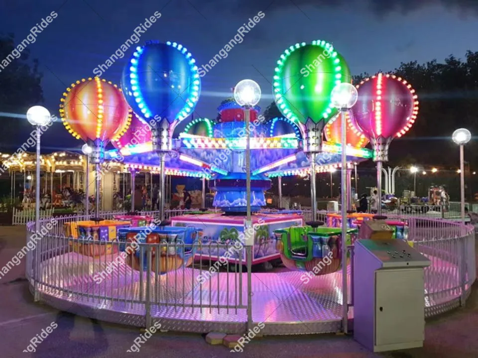 Samba ball on trailer kids amusement park ride balloon for carnival plaza playground to make money