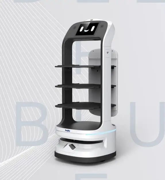 New Restaurant Service Robot Commercial Automatic Charging Automatic Avoidance Factory Hotel Restaurant
