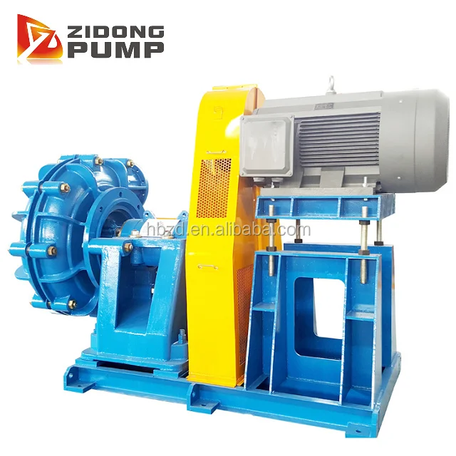 anti-abrasion minerals equipment ore pulp slurry pump