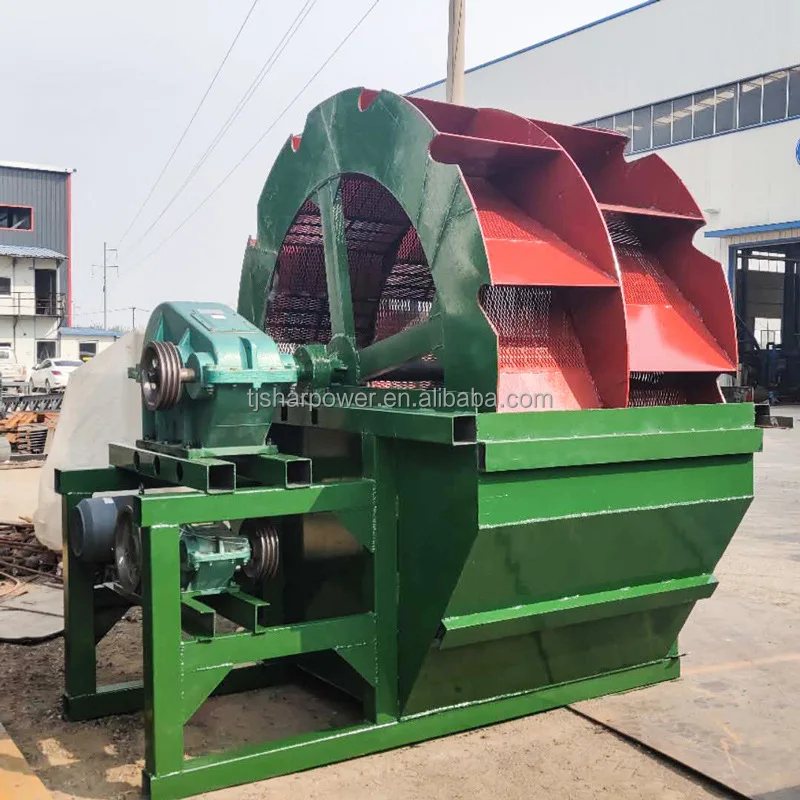 SHARPOWER 2200 мм 2600 2800 3000 3600 4 кВт 7 5 11 15 18 Колесная пескомойная стиральная машина