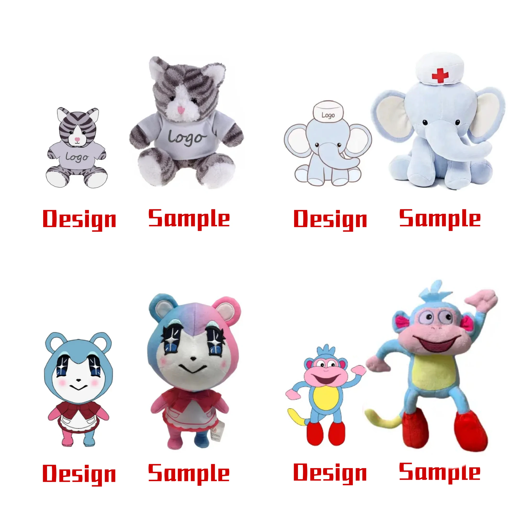 Custom Game Anime Plush Dolls Hot Sale Adorable Game Character Custom Plushies Idol Toy As Gift For Children