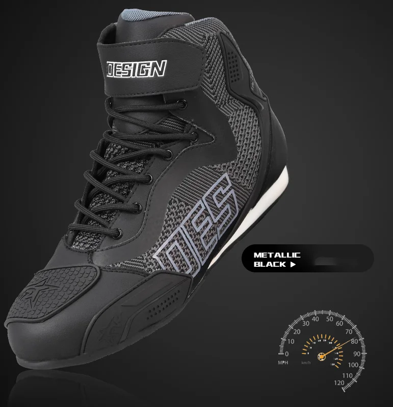 New Model professional motorbike motorcycle boots motocross racing boots waterproof biker protect ankle moto shoes