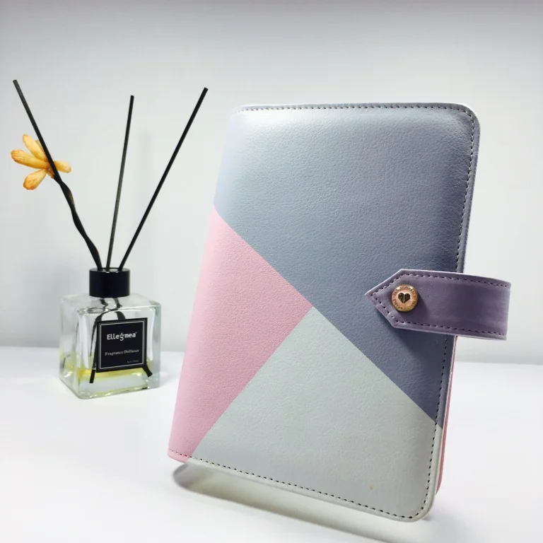 2024 A6 Design Planner Magnetic Budget Binder Spiral Saddle Stitching Sewing Binding Office Business School A4 A7 Available