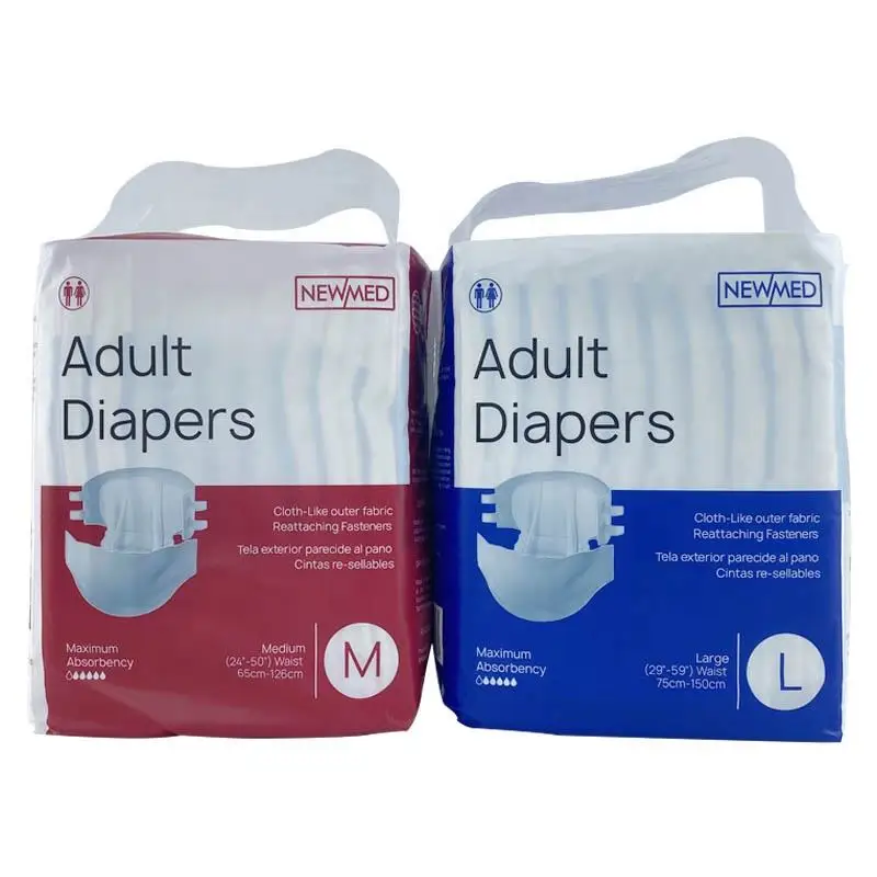 Factory wholesale high ultra thin high quality disposable adult diaper for old men