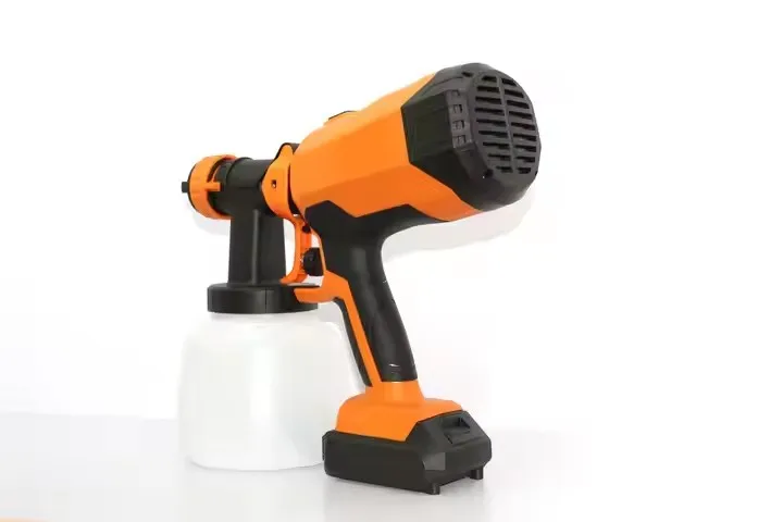 Factory Best Price 18V Lithium Battery Powered Rechargeable hvlp Cordless Spray Gun 1000ml Airless Paint Sprayer For Sale
