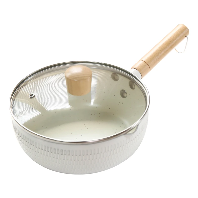 Hot Sale Milk Pan Non-stick Steamer Household  yukihira pot Multi-Functional Noodle Pot