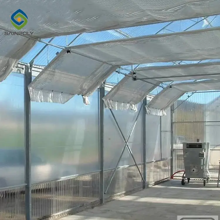 Sainpoly low cost greenhouse black out greenhouses mushroom farm greenhouse