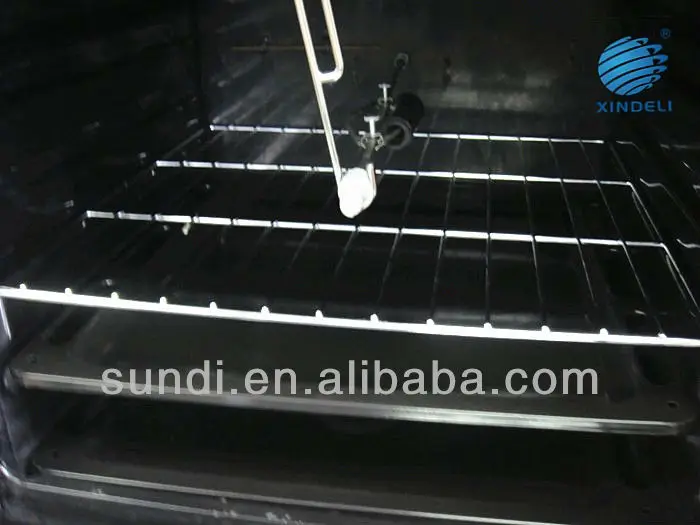
2019new type flexible 600*600mm electric oven with gas cooker with 2 hotplates 