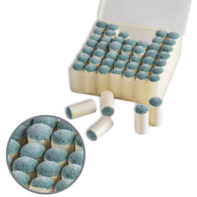 Box of 12 Blue Cubes of Pool Cue Chalk TP-C012