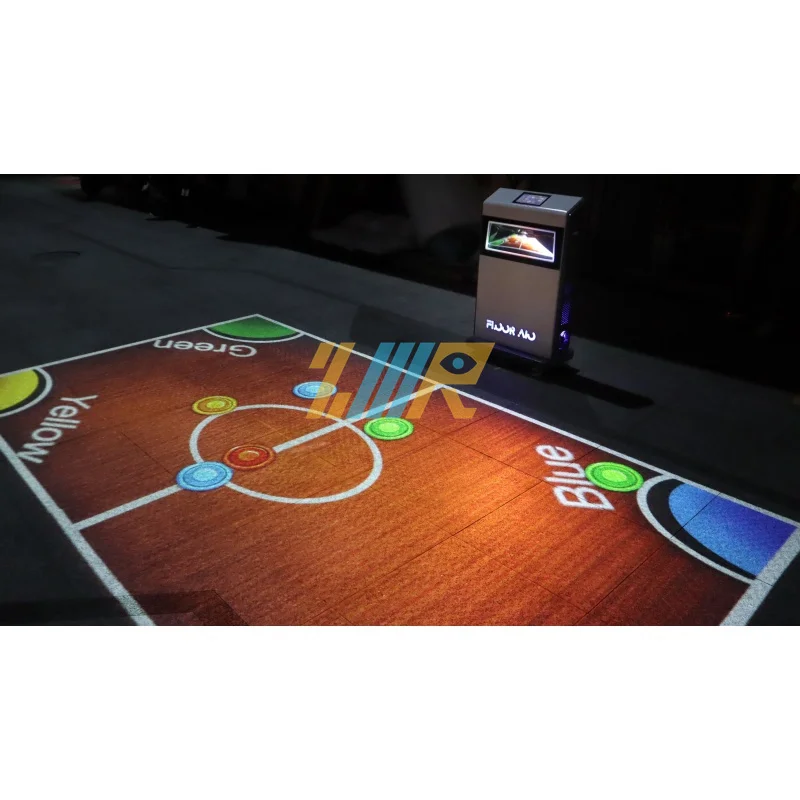 No installation 3d hologram interactive floor projection interactive floor game software 3d projectors floor interactive
