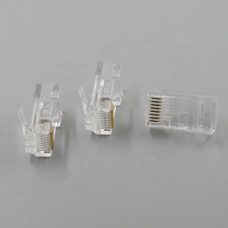 Модульный Штекерный разъем Ethernet RJ45 Cat5e