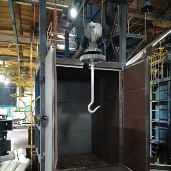 Professional Hook sand blasting clean machine