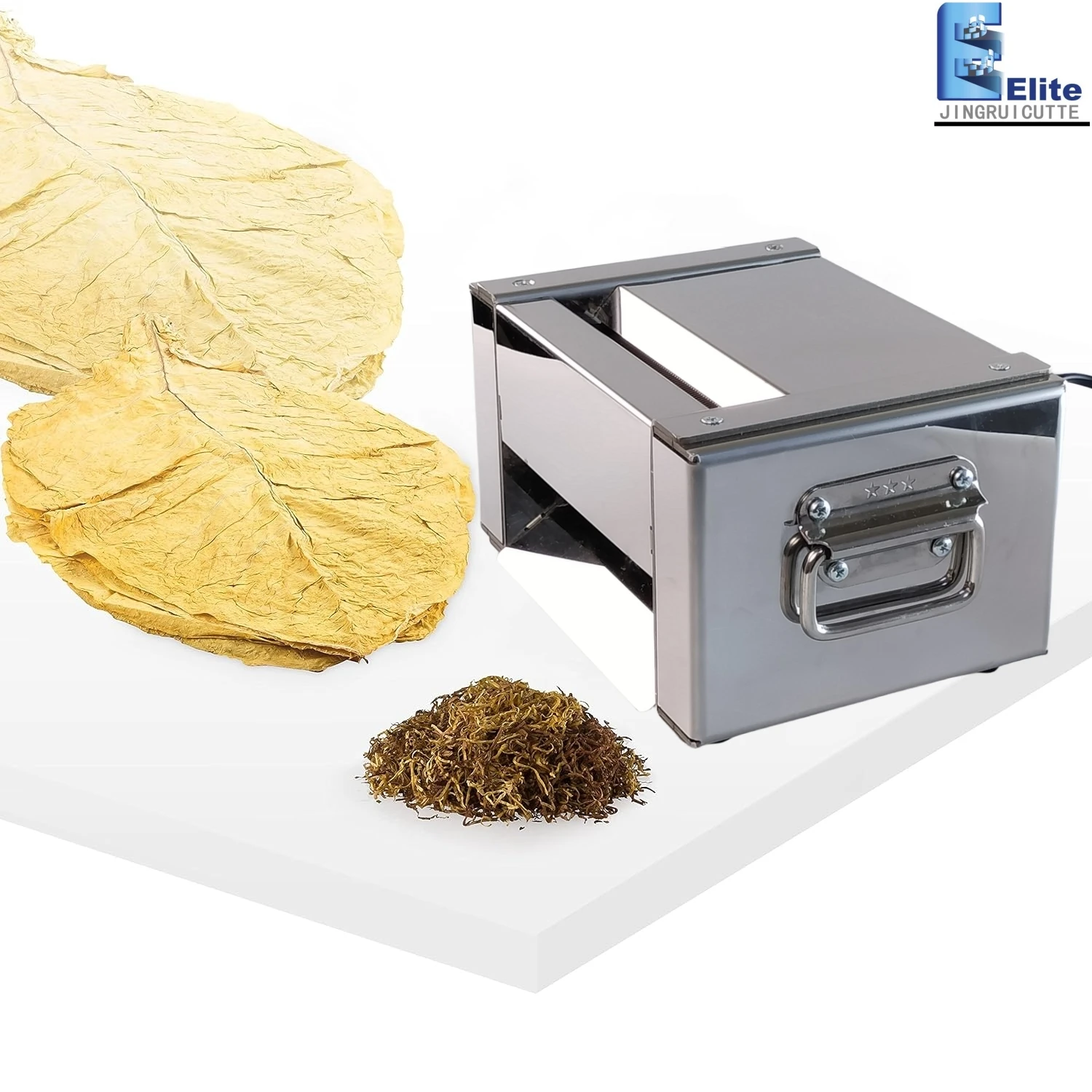 Stainless Steel Electrical Machine Fine Cut Leaves Cutting Machine Cigarette Herbs Cutter Electrical Shisha Leaf Shredder