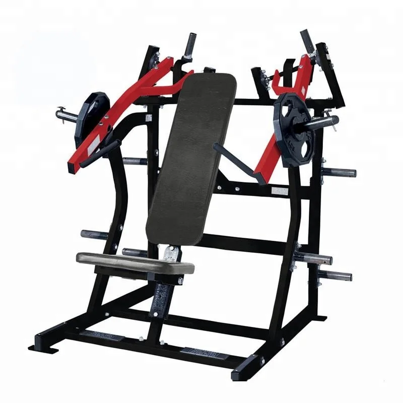 Commercial Gym Fitness Equipment Plate Loaded Iso-Lateral Incline Chest Press