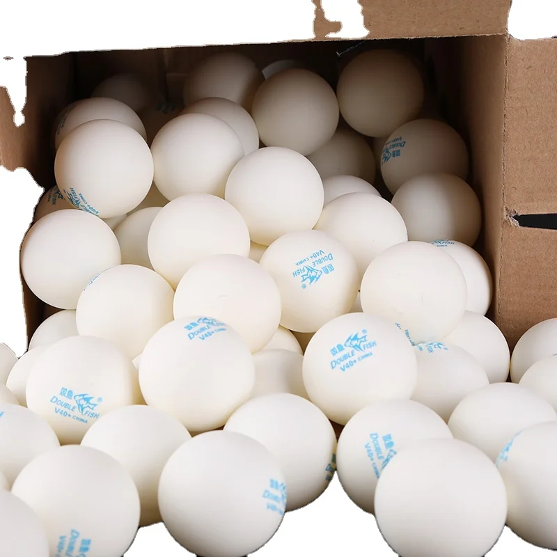 Free Sample Double fish Spreading Wings and Starless Training Seam Table Tennis balls 40+ New materials are good for hitting