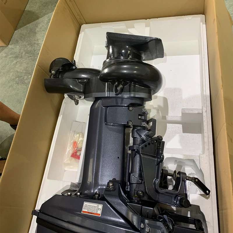 water Jet drive pump  with  2 stroke 30HP outboard motor boat marine engines