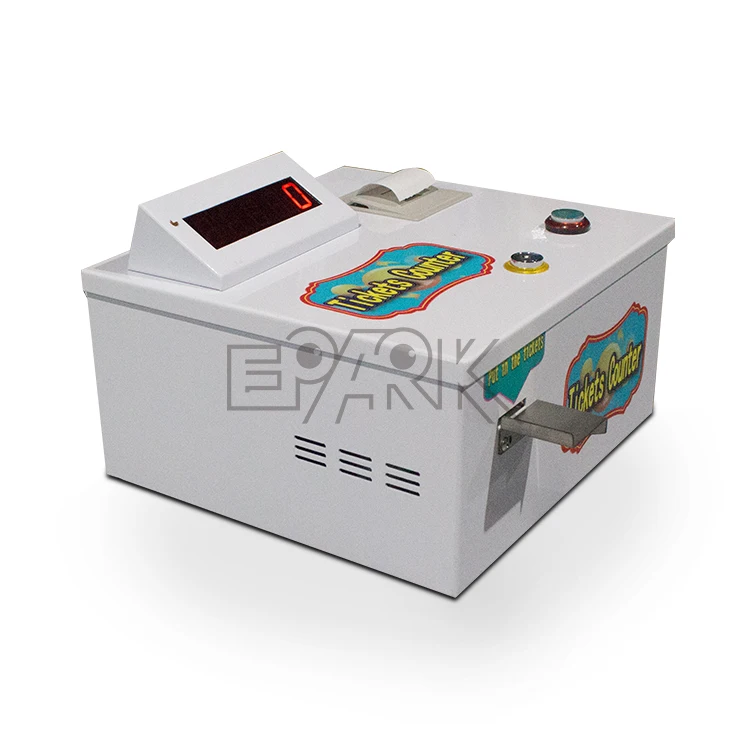 Easy Operated Digital Ticket Count Machine/Print Receipt Machine Lottery Ticket Eater Machine