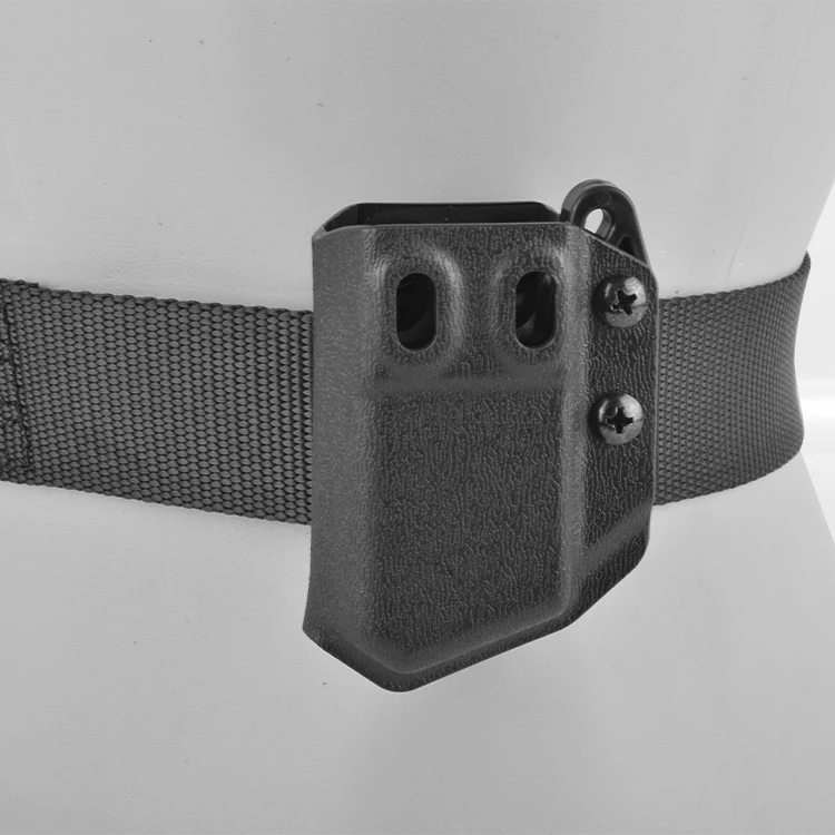 Landpard Tactical Accessories Adjustable 9mm/.45ACP Magazine Box Fit Belt System Left and Right Universal Nylon Mag Pouch