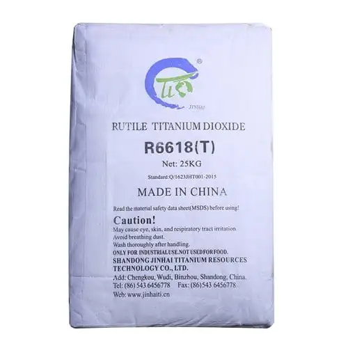 China Tio2 Manufacturer Titanium Dioxide Price Per KG Tio2 Titanium Dioxide R6618