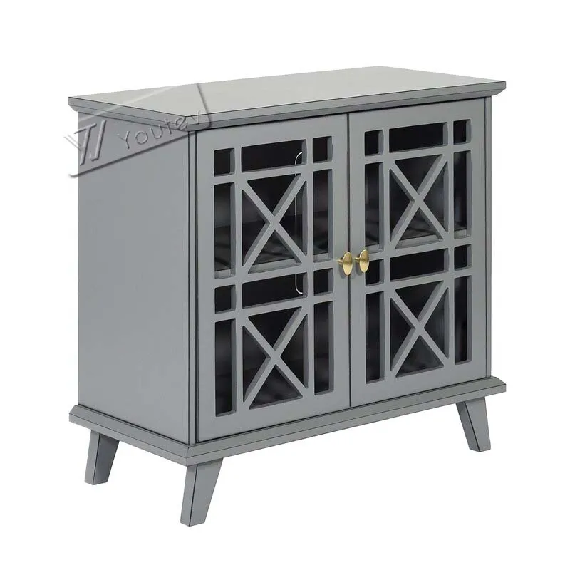 New Design and Practical Modern Wood Storage Cabinet Living Room Furniture