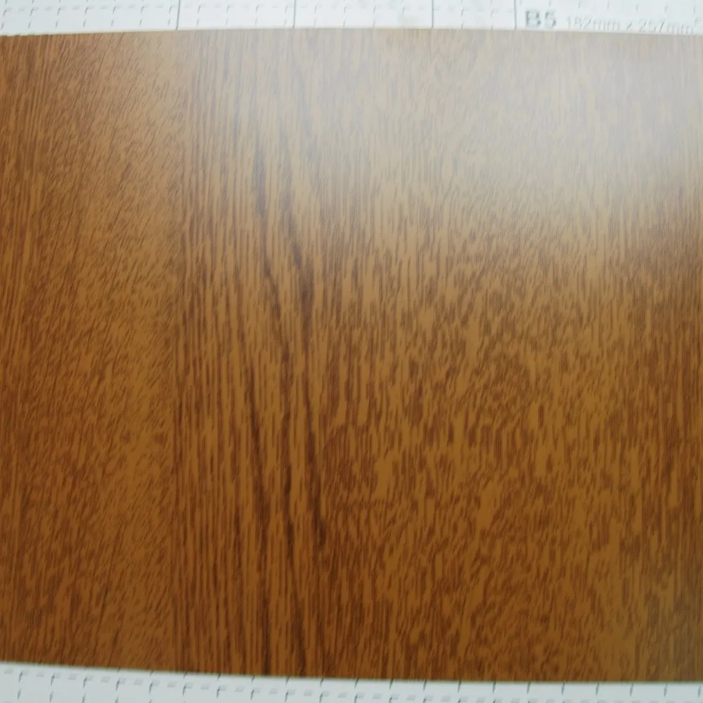 Ламинирующая ПВХ-пленка EVEREST с древесным покрытием ламинированный стальной лист VCM для шкафа/бытовой