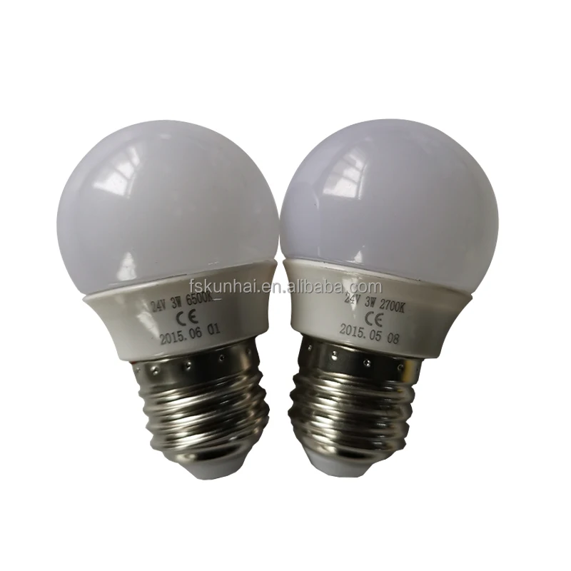 LED Cosmetic mirror bulb DC24v 3w 5w LED Dimming bulb lamp for Special lighting for make-up mirror