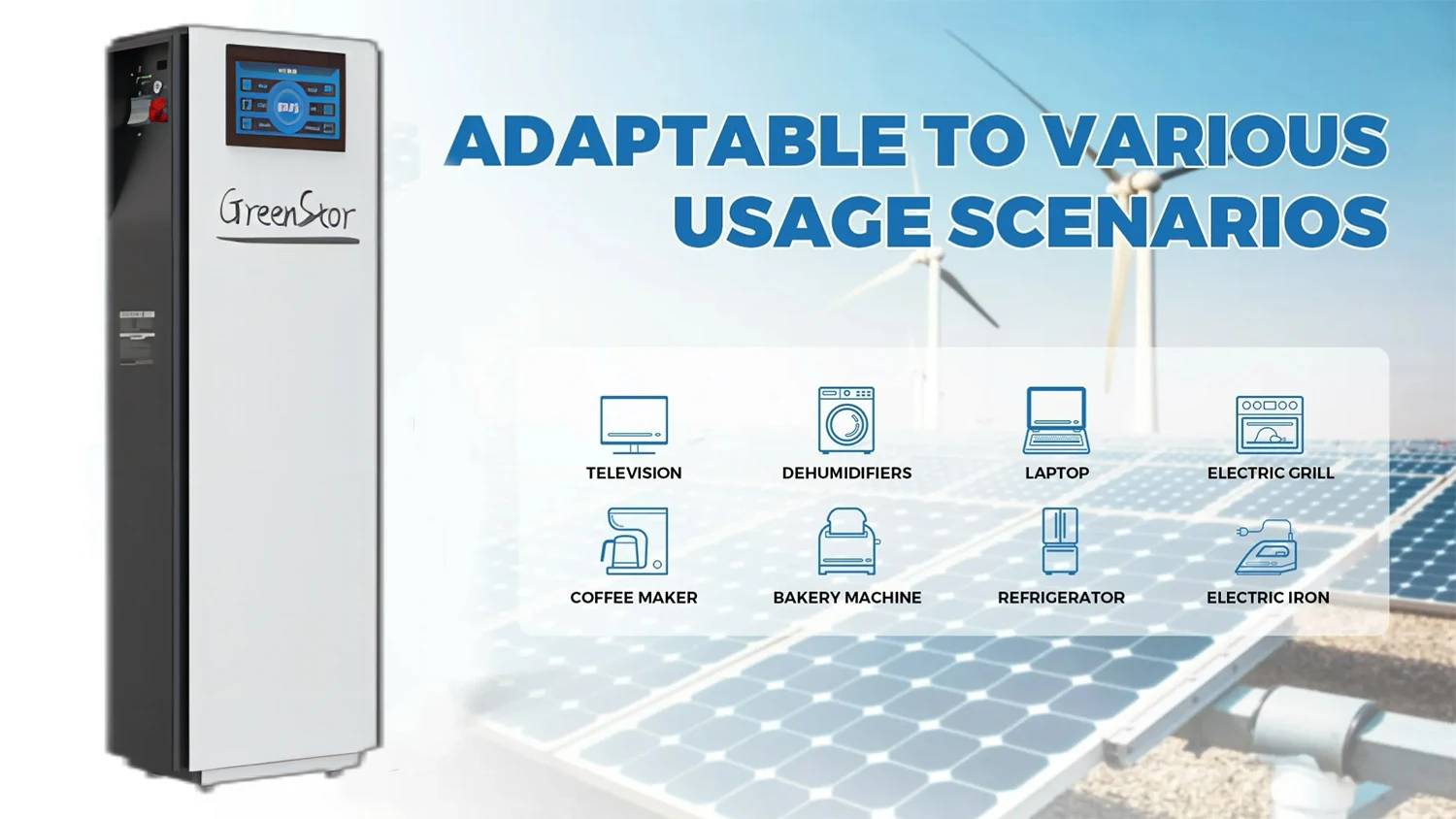 Battery Au Batterie Lithium  280ah 48 V 15 Kw  15Kva 15 Kva 280 300 Ah Powering Your Home With Solar Energy